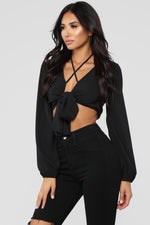 Strappy Nights Top - Black