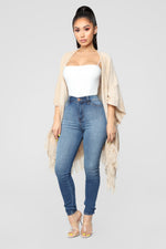 Kept My Promise Cardigan - Beige