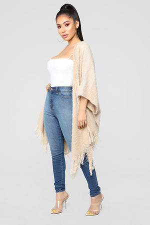Kept My Promise Cardigan - Beige