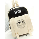 2017 HOT fashion Bangtan Boys knapsack New kpop star goods BTS PU schoolbag korea backpack student bags